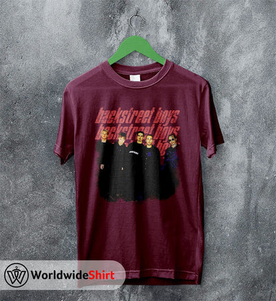 Backstreet Boys Vintage 90's Tour T shirt Backstreet Boys Shirt - WorldWideShirt