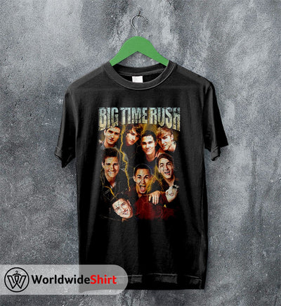 Big Time Rush Vintage 90's T shirt Big Time Rush Shirt Music Shirt - WorldWideShirt