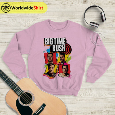 Big Time Rush Vintage Graphic 90s Sweatshirt Big Time Rush Shirt Music Shirt - WorldWideShirt