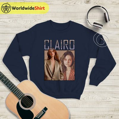 Clairo Vintage Raptee Sweatshirt Clairo Shirt Music Shirt - WorldWideShirt