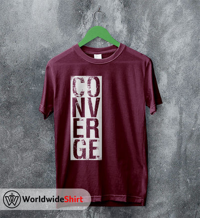 Converge Band Logo Vintage T shirt Converge Band Shirt - WorldWideShirt