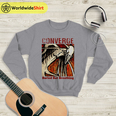 Converge Buried But Breathing Sweatshirt Converge Band Shirt - WorldWideShirt