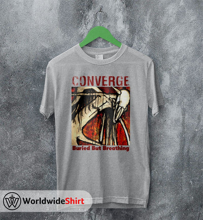Converge Buried But Breathing T shirt Converge Band Shirt - WorldWideShirt