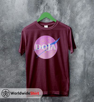 Doja Cat NASA Logo T-Shirt Doja Cat Shirt Rapper Shirt - WorldWideShirt