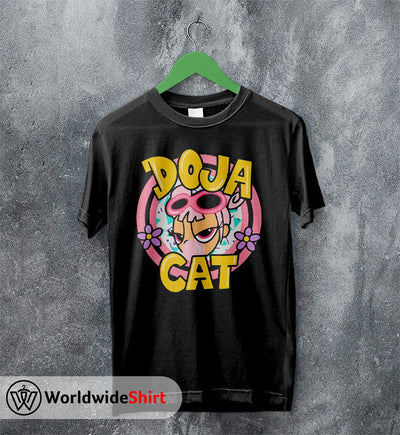 Doja Cat Powerpuff Graphic T-Shirt Doja Cat Shirt Rapper Shirt - WorldWideShirt