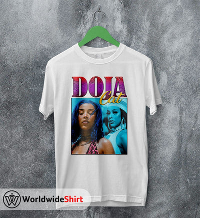 Doja Cat Raptee Vintage 90's T-Shirt Doja Cat Shirt Rapper Shirt - WorldWideShirt