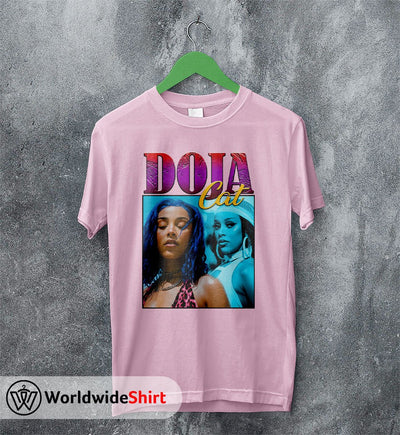 Doja Cat Raptee Vintage 90's T-Shirt Doja Cat Shirt Rapper Shirt - WorldWideShirt