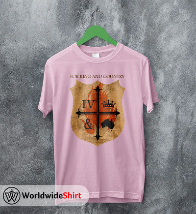 For King and Country Crest logo T shirt For King and Country Shirt - WorldWideShirt