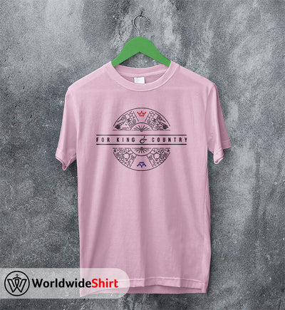 For King and Country Logo T shirt For King and Country Shirt - WorldWideShirt