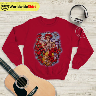 Grateful Dead Vintage 1977 Album Sweatshirt Grateful Dead Shirt Rock Band - WorldWideShirt