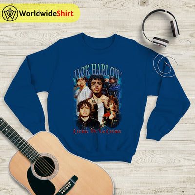 Jack Harlow Vintage 90s Sweatshirt Jack Harlow Shirt Rapper Shirt - WorldWideShirt