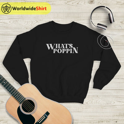 Jack Harlow WHATS POPPIN Sweatshirt Jack Harlow Shirt Rapper Shirt - WorldWideShirt