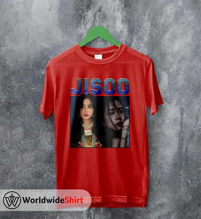 Jisoo Raptee Vintage 90's T-Shirt BLACKPINK Shirt KPOP Shirt - WorldWideShirt