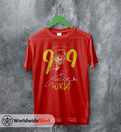 Juice WRLD 999 Graphic Shirt Juice WRLD T-Shirt Rapper Music Shirt - WorldWideShirt