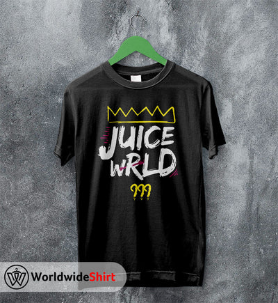 Juice WRLD Typography Shirt Juice WRLD T-Shirt Rapper Music Shirt - WorldWideShirt