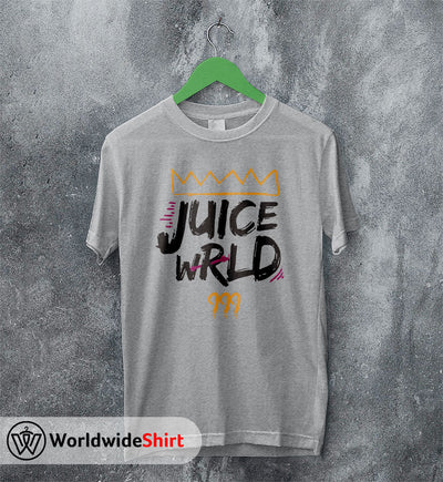 Juice WRLD Typography Shirt Juice WRLD T-Shirt Rapper Music Shirt - WorldWideShirt