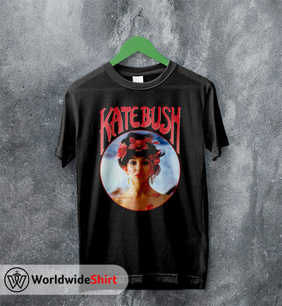 Kate Bush Flower Vintage 90's T shirt Kate Bush Shirt Music Shirt - WorldWideShirt