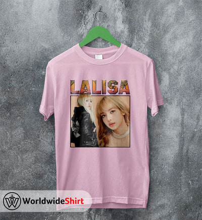 Lalisa Raptee Vintage 90's T-Shirt BLACKPINK Shirt KPOP Shirt - WorldWideShirt