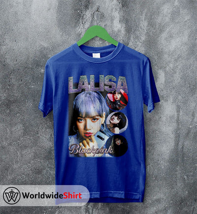 Lalisa Vintage 90's T-Shirt BLACKPINK Shirt KPOP Shirt - WorldWideShirt