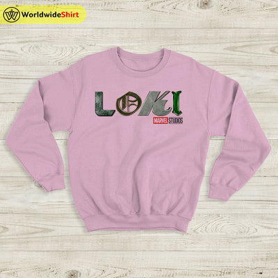 Loki Marvel Studio Logo Sweatshirt Loki Shirt The Avengers Shirt - WorldWideShirt