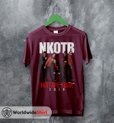 NKOTB Mixtape 19 Tour T-Shirt New Kids On The Block Shirt NKOTB Shirt - WorldWideShirt