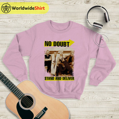 No Doubt Stand and Deliver Tour Sweatshirt No Doubt Shirt Music Shirt - WorldWideShirt