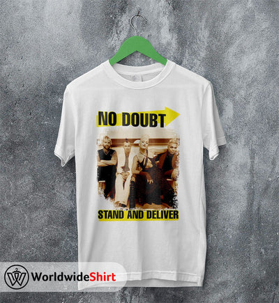 No Doubt Stand and Deliver Tour T shirt No Doubt Shirt Music Shirt - WorldWideShirt