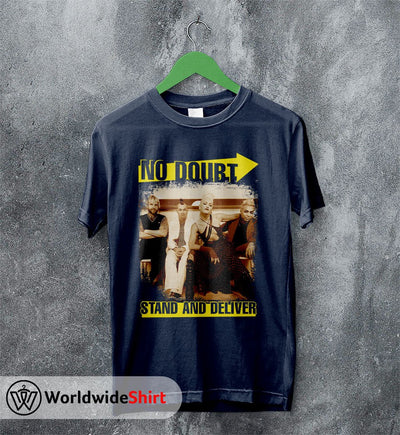 No Doubt Stand and Deliver Tour T shirt No Doubt Shirt Music Shirt - WorldWideShirt