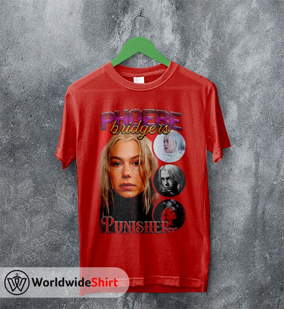 Phoebe Bridgers Vintage 90's T-Shirt Phoebe Bridgers Shirt Music Shirt - WorldWideShirt