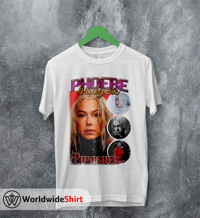 Phoebe Bridgers Vintage 90's T-Shirt Phoebe Bridgers Shirt Music Shirt - WorldWideShirt