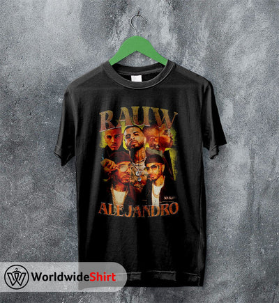 Rauw Alejandro Vintage 90's T shirt Rauw Alejandro Shirt Music Shirt - WorldWideShirt