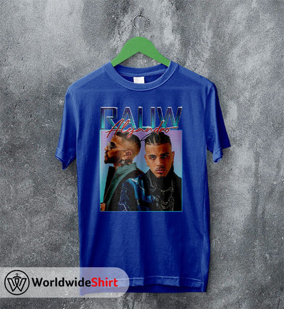 Rauw Alejandro Vintage Raptee T shirt Rauw Alejandro Shirt Music Shirt - WorldWideShirt