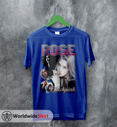 Rosé Vintage 90's T-Shirt BLACKPINK Shirt KPOP Shirt - WorldWideShirt