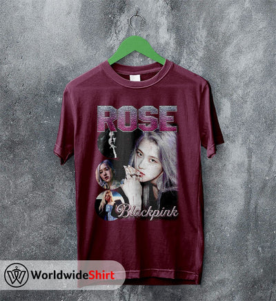 Rosé Vintage 90's T-Shirt BLACKPINK Shirt KPOP Shirt - WorldWideShirt