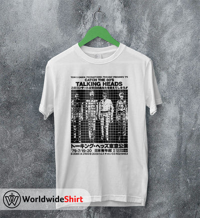 Talking Heads 1979 Tour T shirt Talking Heads Shirt Music Shirt - WorldWideShirt