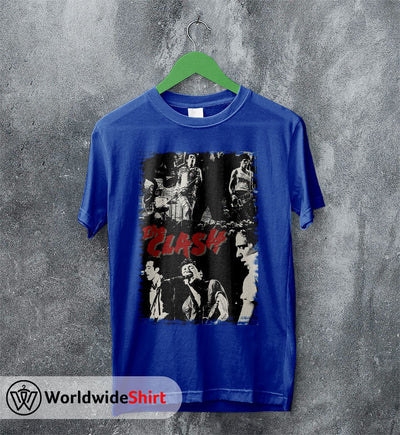 The Clash Tour 90's Vintage T-Shirt The Clash Shirt Band Shirt - WorldWideShirt