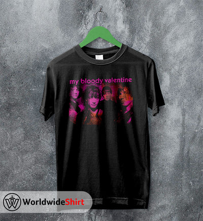 Vintage My Bloody Valentine Member T-Shirt MBV Shirt Rock Band Shirt - WorldWideShirt