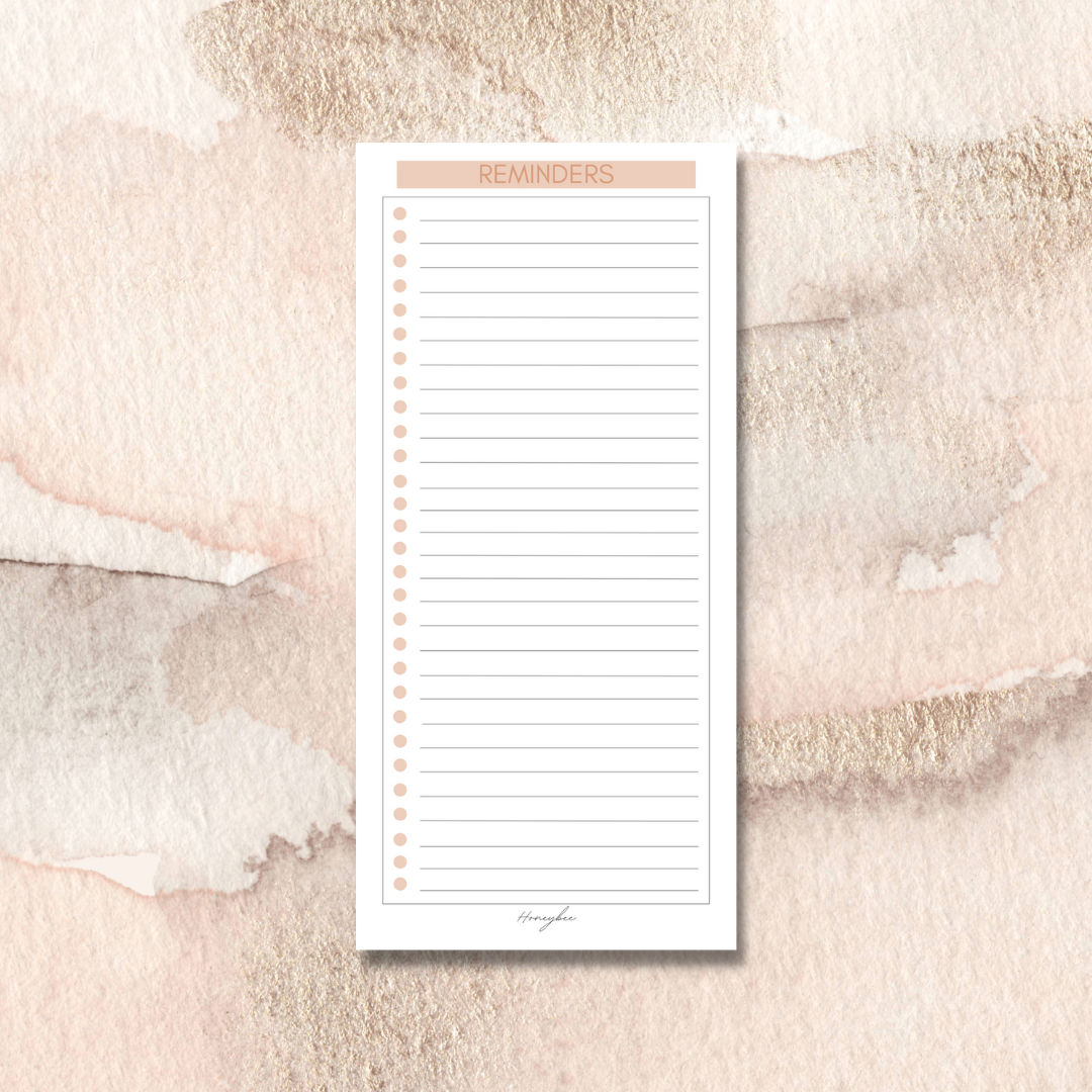 Reminders Notepad Honeybee Stationery Reviews on Judge.me