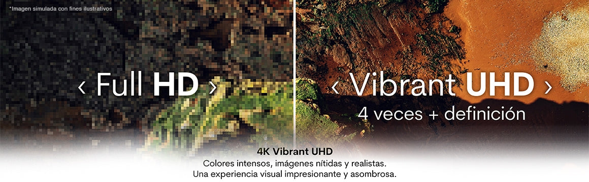 JVC QLED Vibrant UHD 4K con HDR