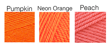Orange Yarn Shades