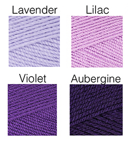 Purple Yarn Shades