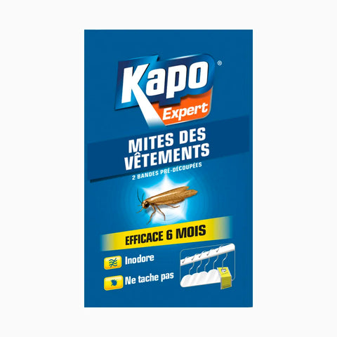 20 feuillets anti mites KAPO