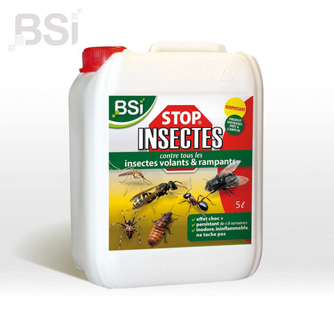 BSI STOP Insectes généraliste en bidon de 5 litres, économique
