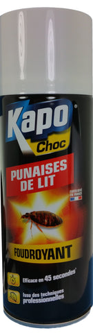 Aérosol anti punaises de lit Kapo 400 mL