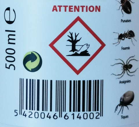 Pictogramme danger milieux aquatiques