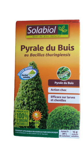 SOLABIOL traitement anti pyrale du buis