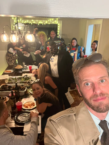 family murder mystery party