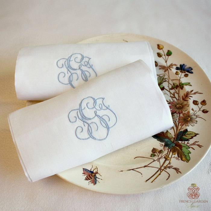 COLLECTING | ANTIQUE MONOGRAMMED LINENS - frenchgardenhouse