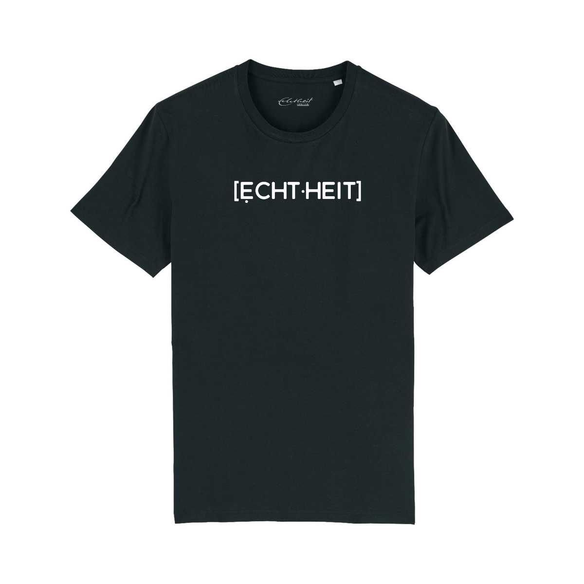 T-shirt - authentic phonetic transcription chest - black