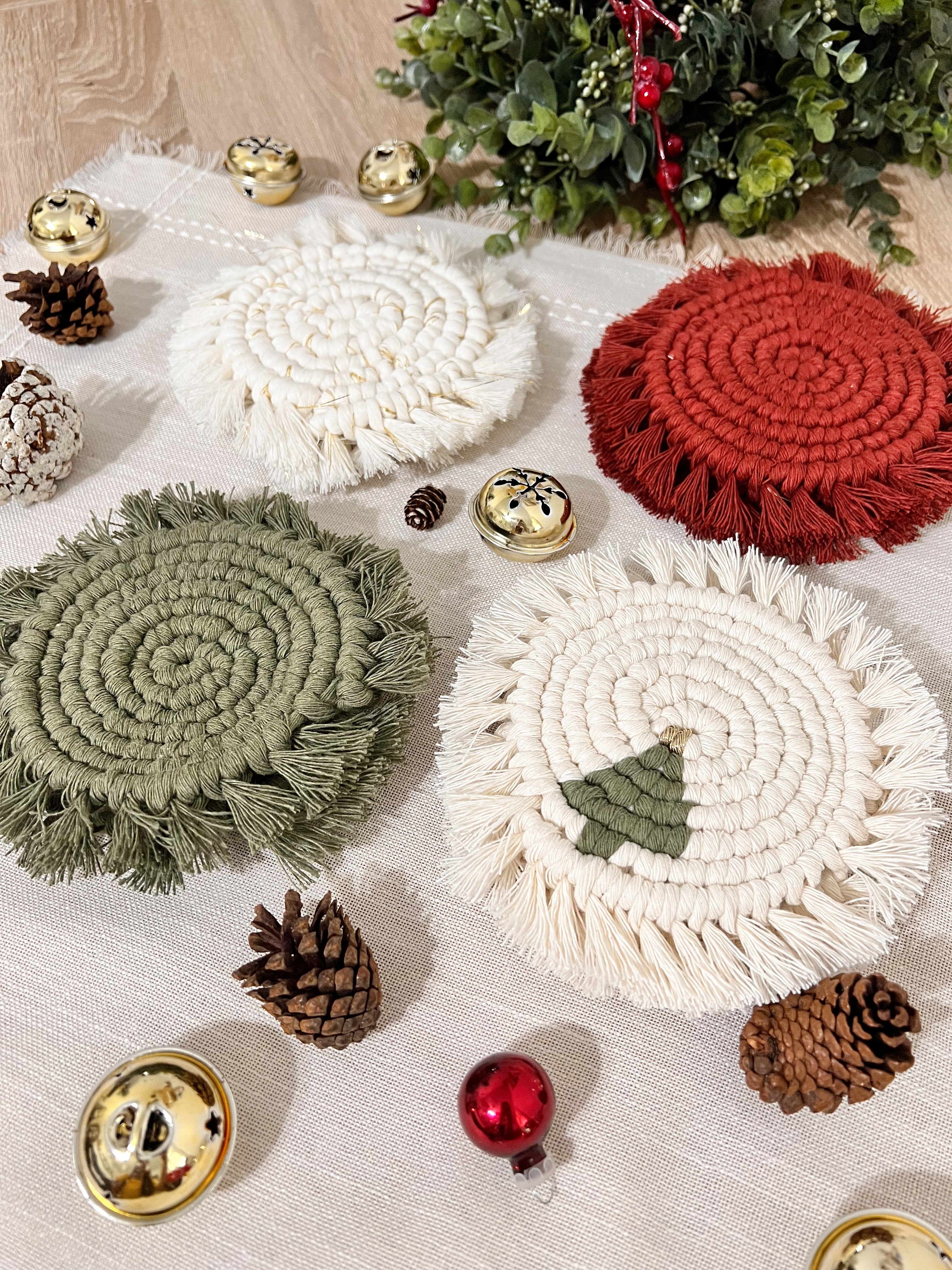 Christmas coasters